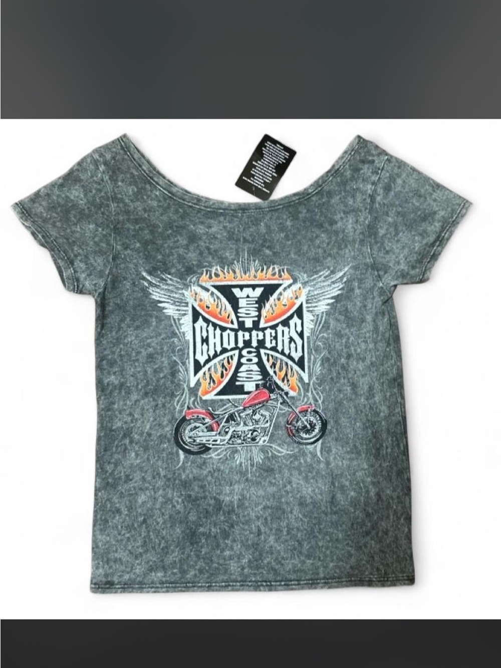 NWT women’s West Coast Choppers shirt. Small.